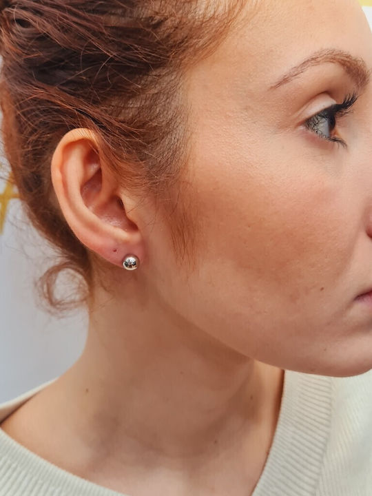 Mentzos Earrings made of Silver
