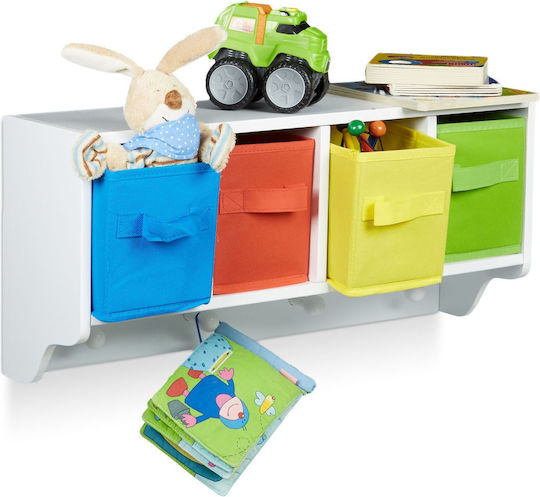 Raft Pentru Copii Montaj Pe Perete 28x61x16 cm Raft Pentru Copii Montaj Pe Perete 28x61x16 cm