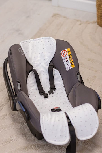 Jukki Breathable Stroller Cover Little Stars 88cm