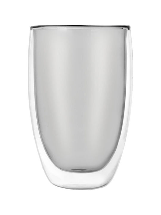 Orion Σετ Ποτήρια Καφέ/Freddo από Γυαλί 460ml 2τμχ