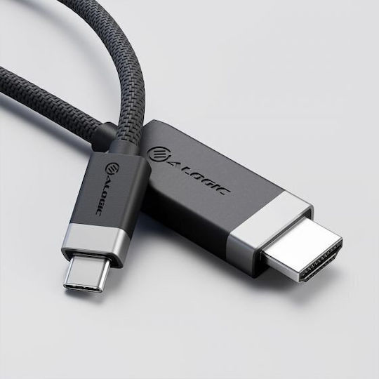 Alogic HDMI 2.0 Premium High Speed 4K 60Hz HDR Kabel HDMI-Stecker - HDMI-Stecker 2m Schwarz