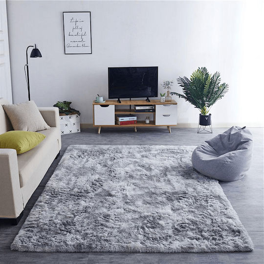 Strado Carpets Χαλί Ορθογώνιο Shaggy Silver 160x200cm