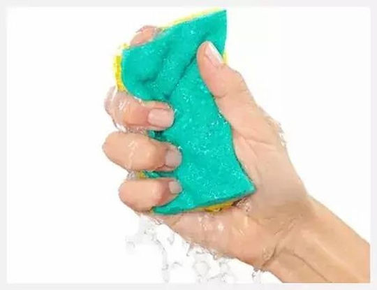 Vileda Glitzi Always Clean Set Küchenschwämme Gerichte Gelb 2Stück