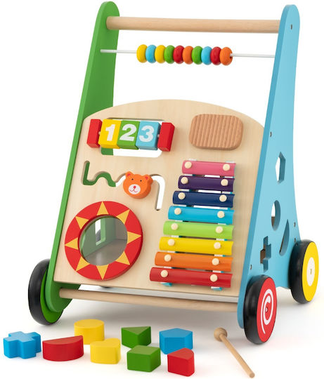 Costway Mersul în Cărucior Pentru Bebeluși TM10058 Multicoloră