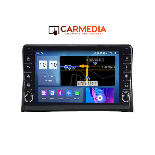 Carmedia Car Audio System for Volkswagen Transporter 2003-2020 (Bluetooth/USB/WiFi/GPS/Apple-Carplay/Android-Auto) with Touch Screen 9"