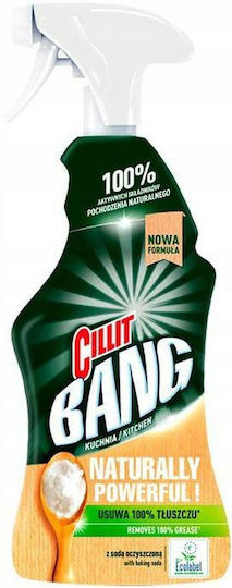 Cillit Bang Naturally Powerful Почистващ спрей За кухня 750мл 1бр