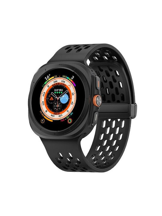 Kalebol Λουράκι Σιλικόνης Μαύρο (Galaxy Watch Ultra)
