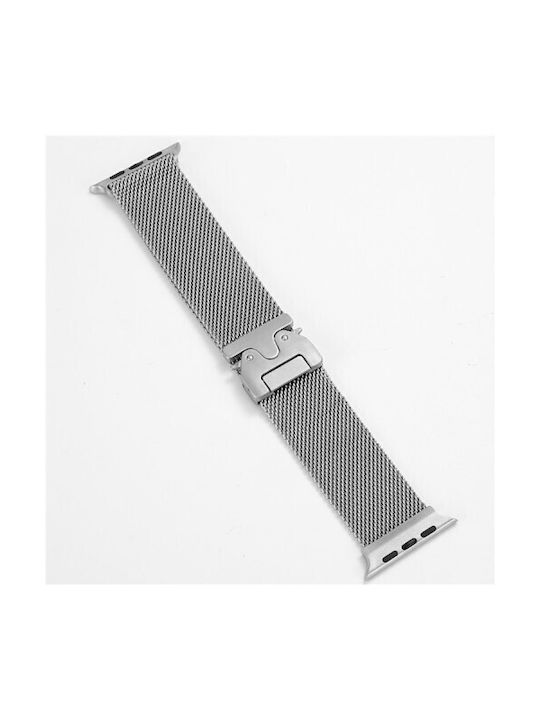 Kalebol Strap Stainless Steel Silver (Apple Watch 10, Ultra 2, Ultra, 9, 8, 7)