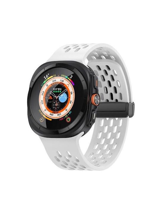 Kalebol Strap Silicone White (Galaxy Watch Ultra)