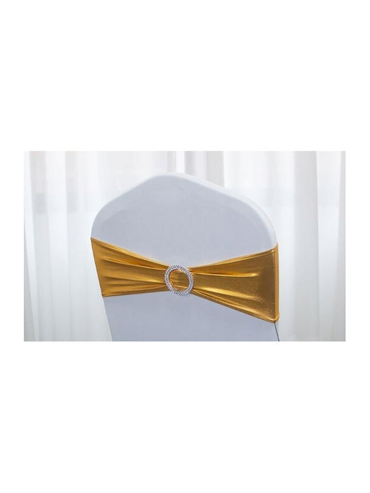 Meble odNowa Ελαστικό Κάλυμμα Καρέκλας Λευκό 14x50cm