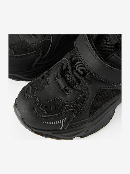Παιδικά Sneakers με Σκρατς Μαύρα
