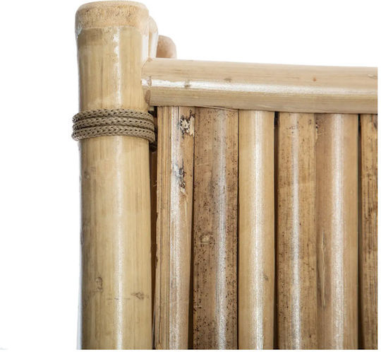 Atmosphera Bamboo Decorative Room Divider made of Bamboo with 3 Panels 135x170cm
