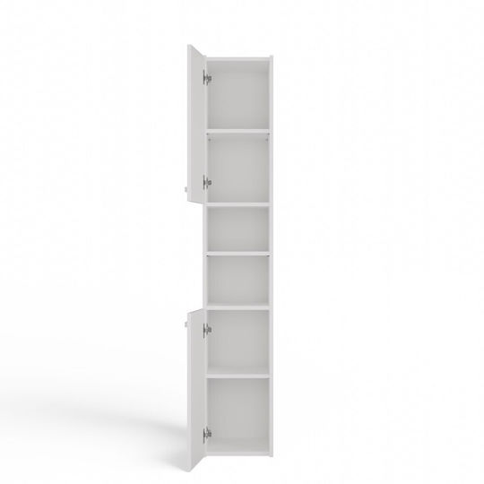 Topeshop S30 Badezimmersäule Boden H30xB30xH170cm Weiß
