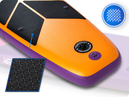 Thunder Inflatable SUP Board 365cm Inflatable SUP Board / Kayak with Length 3.65m Purple
