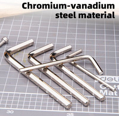 Deli Set Allen Wrenches Dl230008 L-Shaped 1.5-6mm 8 Pieces Dl230008