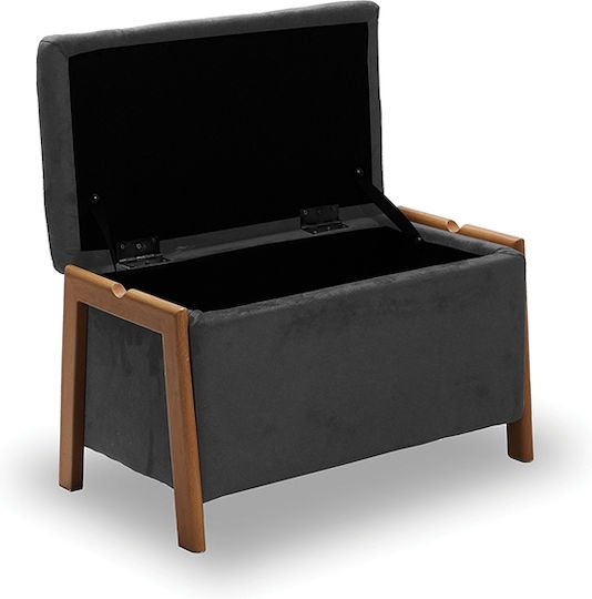 Σκαμπό Σαλονιού με Αποθηκευτικό Χώρο Dali Grey 75x42x44εκ. Σκαμπό Σαλονιού με Αποθηκευτικό Χώρο Dali Grey 75x42x44εκ.