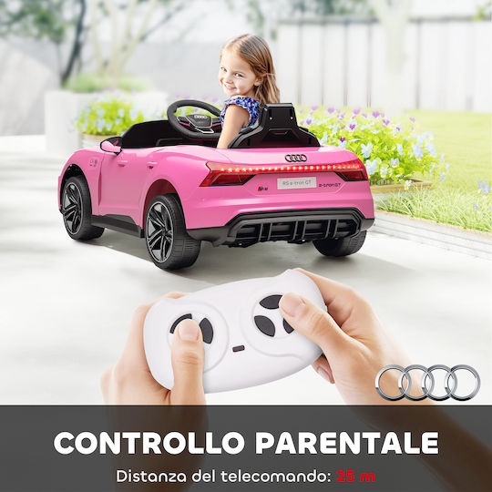 HomCom Electric One-Seater Car with Remote Control 12 Volt Pink