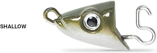 Molinef Head Fiiish Black Eel No2 Carlige de Pescuit Be1470 Off Shore 16gr Khaki