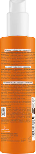 Eau Thermale Avène 100% Невидим Водоустойчив Слънцезащитен Лосион За Лице и Тяло SPF50+ Под Формата На Спрей 200ml