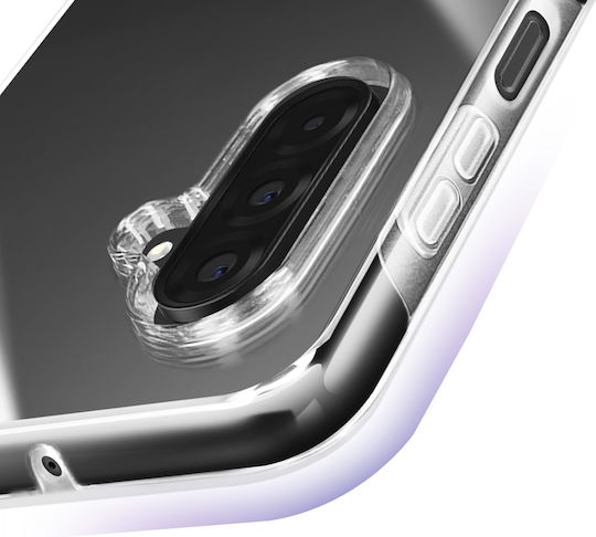 Husă Integrală Avizar Samsung A26 Margine Ridicată Tactilă Cameră Transparentă