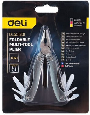 Deli DL555101 Мултифункционален Инструмент Сив