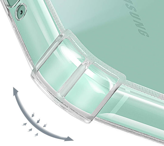 Samsung Case Samsung Galaxy A26 Soft Silicone Corner Bumper Original Transparent