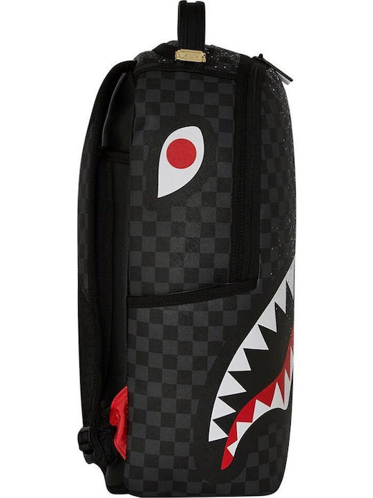 Sprayground DLX School Bag Backpack Junior High-High School Black with Water Bottle Holder 29Liters
