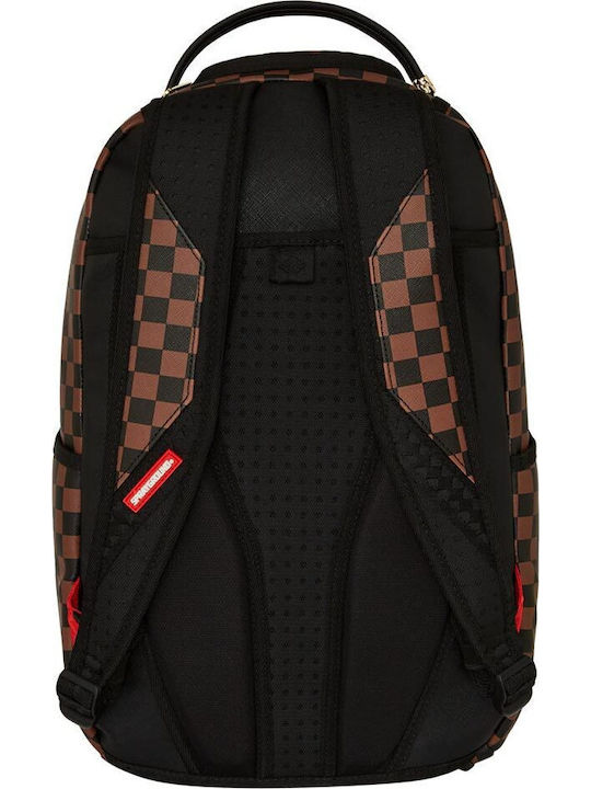 Sprayground DLXSV School Bag Backpack Junior High-High School Brown with Water Bottle Holder