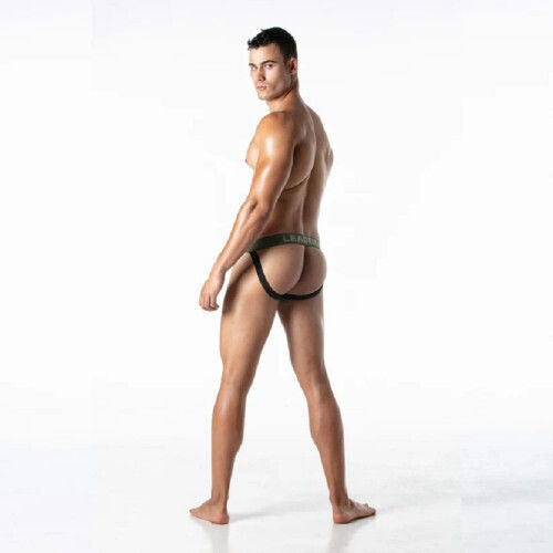 Leader Herren Jockstrap Khaki