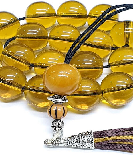 Roloi Komboloi Worry Beads Honey 32cm