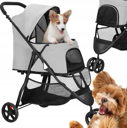 Cosul pentru transport câine / pisici până la 15kg Negru