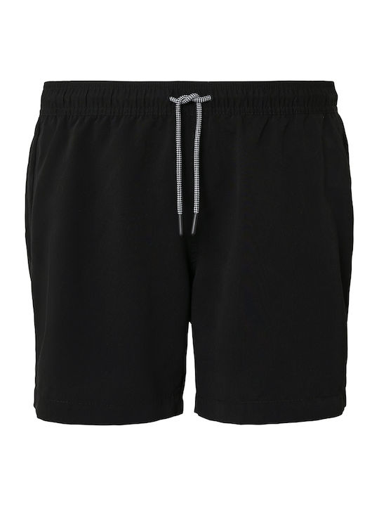 Men's Swimwear Shorts Black with Patterns