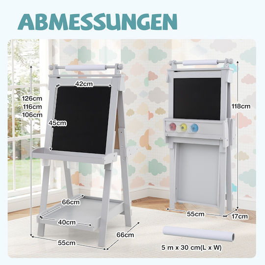 Costway Kids Magnetic Board