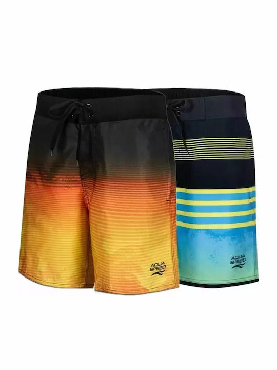 Ανδρικό Μαγιό Βερμούδα Blue/navy/yellow
