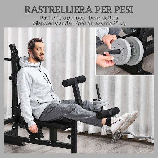 HomCom Einstellbarer Trainingsbank