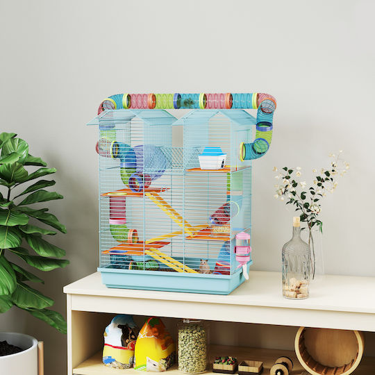 Pawhut Rodent Cage 47x30x59cm