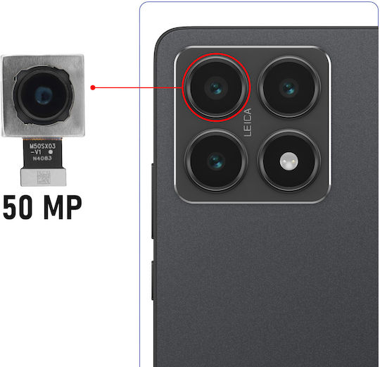 Relife Rear Camera Xiaomi 14t Black