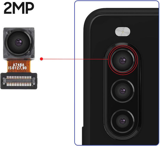 Clappio Telephoto Rear Camera Sony Xperia 10 II Black