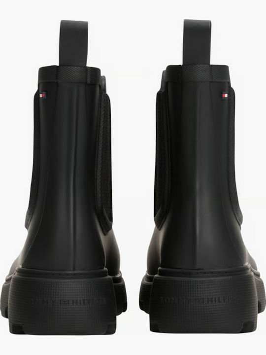Schürzen für Catering Damen Gummistiefel Schwarz