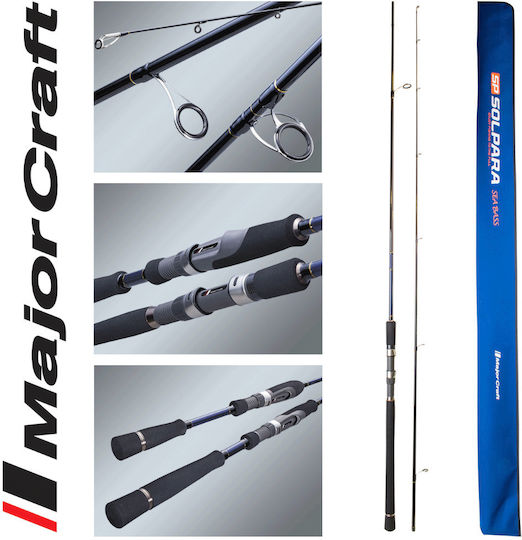 MajorCraft Solpara Seabass 962M Καλάμι Ψαρέματος για Eging 2.93m 10-40gr