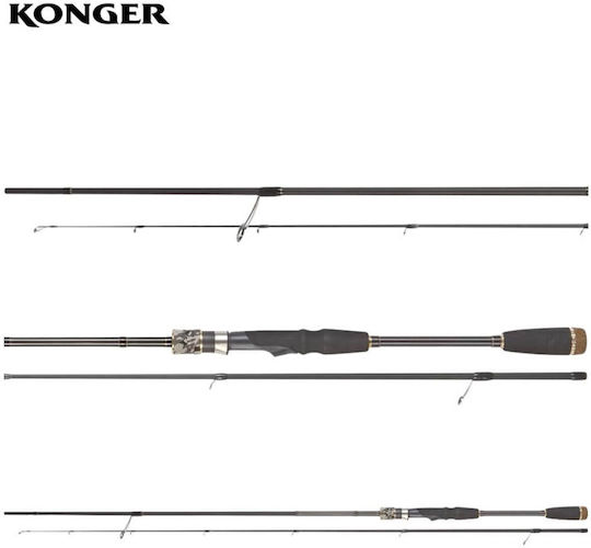 Konger Venom Skipper Spin Angelrute für Spinnfischen 2.44m 10-35gr