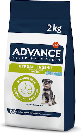 Advance Hypoalergenic and Gastroenteric Mini 2kg Ξηρά Τροφή Σκύλων Μικρόσωμων Φυλών με Αρνί και Ψάρια