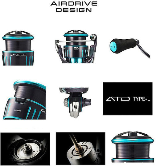 Daiwa Emeraldas RX LT 2023 2023 Μηχανισμός Ψαρέματος για Spinning / Eging