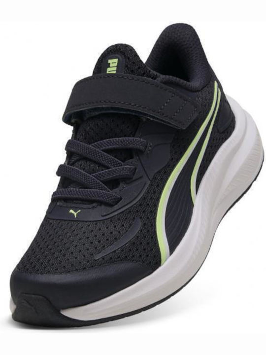 AC+ PS Αθλητικά Παιδικά Παπούτσια Running με Σκρατς Μπλε