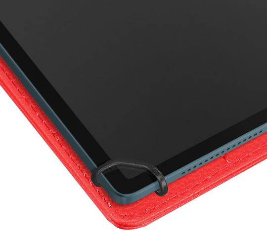 Avizar Universelle Tablet Hülle 13 Zoll 360° Drehbar Klappdeckel Rote