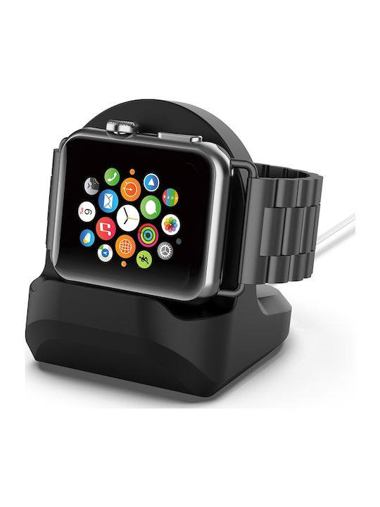 Eko Robuster Einfach Zu Verwenden Tpu Ladegerät Für Apple Watch Schwarzes