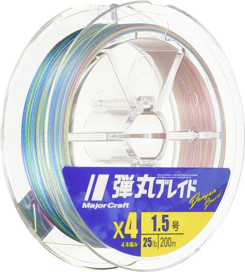 Major Craft Dangan X4 200m Multi 0.190mm Db4-200_2mc30lb