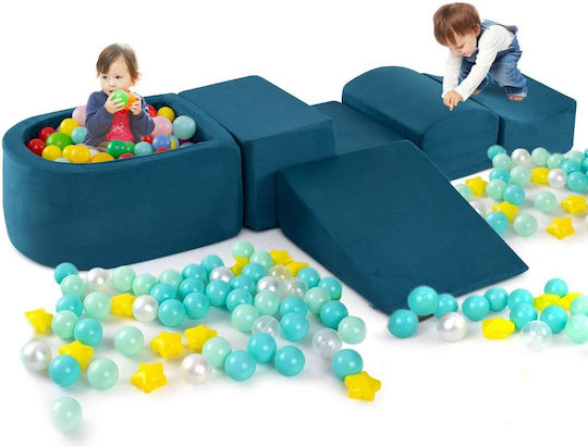 Costway made of Fabric Blue