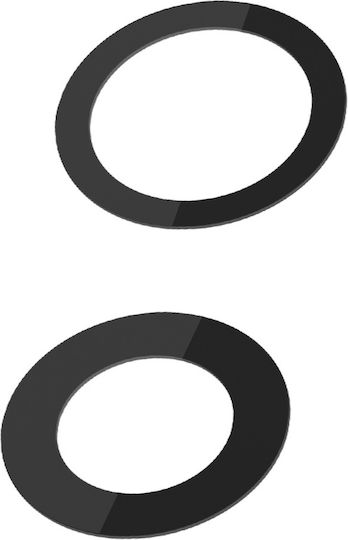 Clappio Rear Camera Lens Iphone 16 Iphone 16 Plus Black