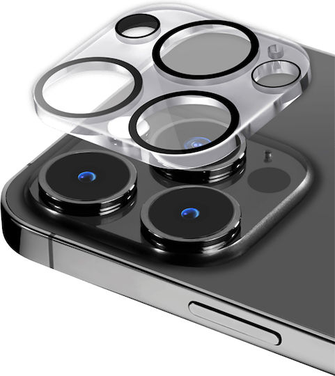 Jaym iPhone 16 Pro/16 Pro Max Протектори за Лещи от Закалено Стъкло Прозрачни
